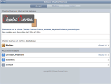 Tablet Screenshot of m.charlesoversea.com